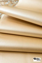 Churchill Downs in Champagne by Kaufmann - Faux Leather Vinyl Fabric - Boho Fabrics - Home Dec. & Upholstery Fabric