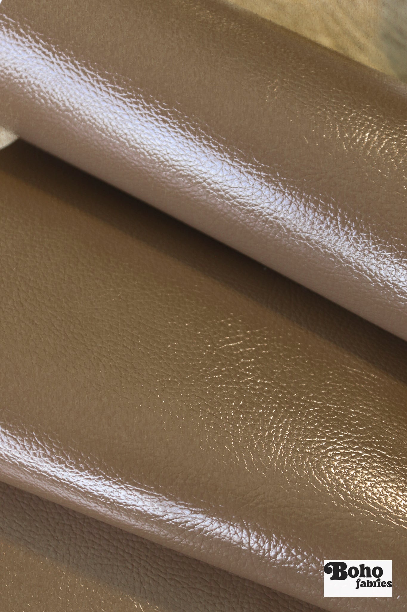 Churchill Downs in Sepia by Kaufmann - Faux Leather Vinyl Fabric - Boho Fabrics - Home Dec. & Upholstery Fabric