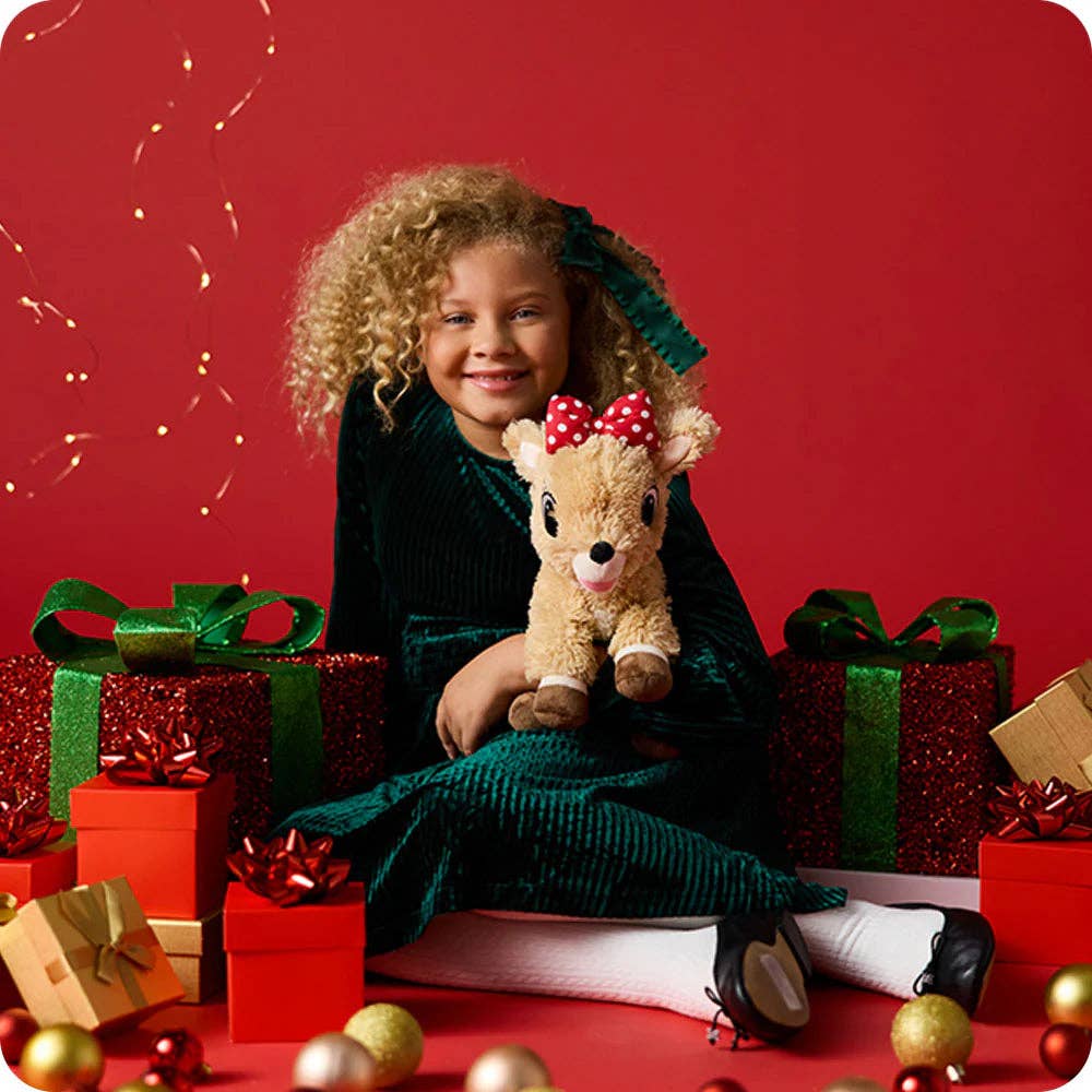 Clarice with Scarf Warmies - Boho Fabrics - Toys