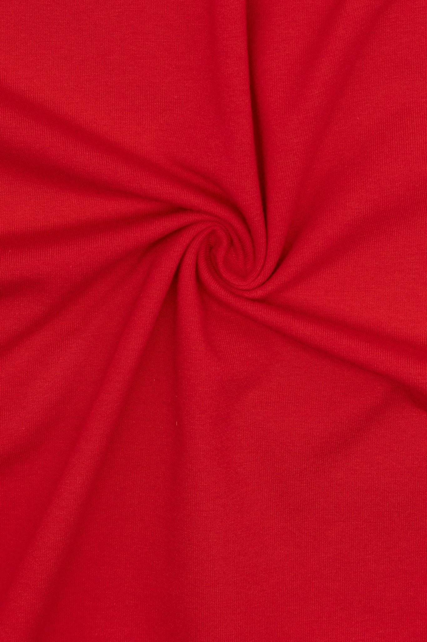 Classic Red, Solid Cotton Spandex Fabric - Boho Fabrics - Cotton Spandex Solid Fabric