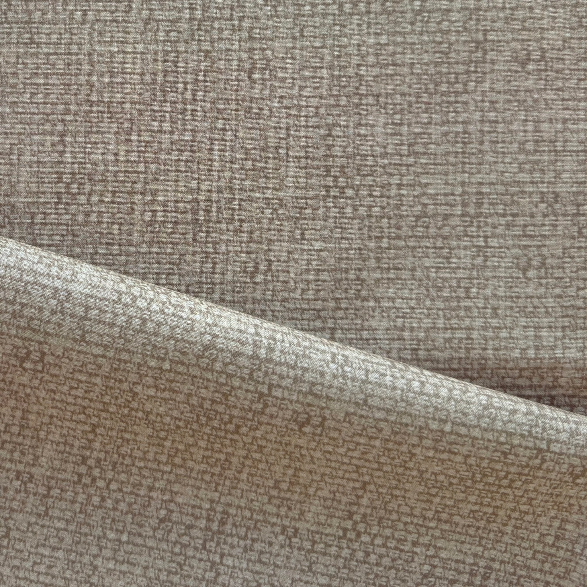 Cloud 9 Organic Quilting Cotton Fabric – Boomerang Blenders Hollin Pine Nut (227706) - Boho Fabrics - Quilting Cotton, Woven