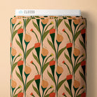 Cloud 9 Organic Quilting Cotton Fabric – Poppy Fields Stalks (227745) - Boho Fabrics - Quilting Cotton, Woven