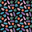 Cloud 9 Organic Quilting Cotton Fabric –Secret of the Oracle – Crystals (227562) - Boho Fabrics - Quilting Cotton, Woven