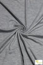 Cloud Gray, Rayon Spandex Knit. RJS-208 - Boho Fabrics
