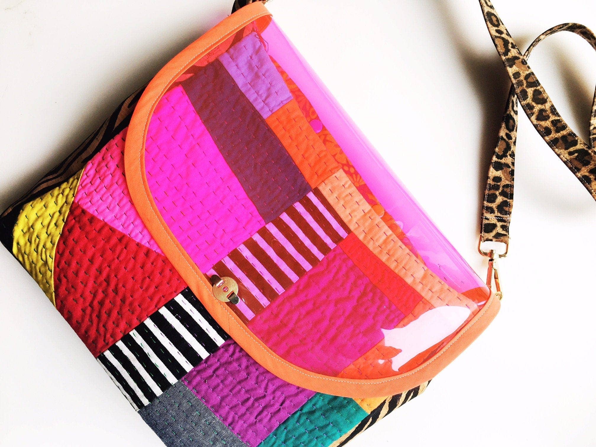 Coffee House Bag printed sewing pattern - Boho Fabrics - Sewing Patterns