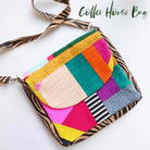 Coffee House Bag printed sewing pattern - Boho Fabrics - Sewing Patterns