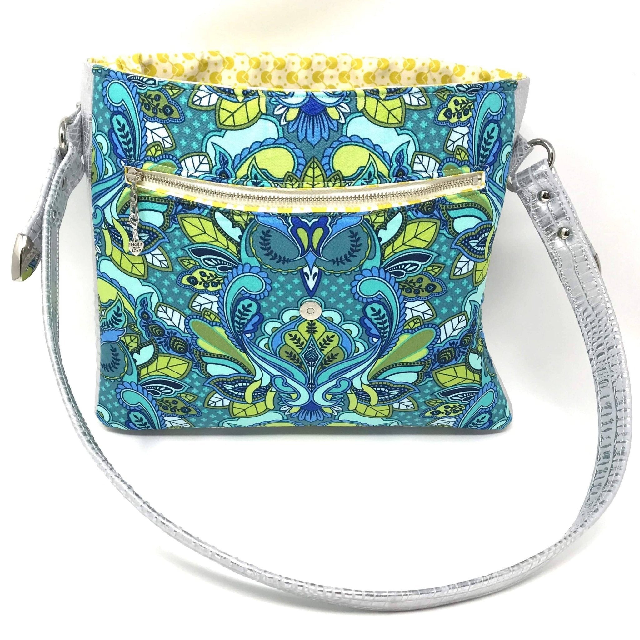 Coffee House Bag printed sewing pattern - Boho Fabrics - Sewing Patterns