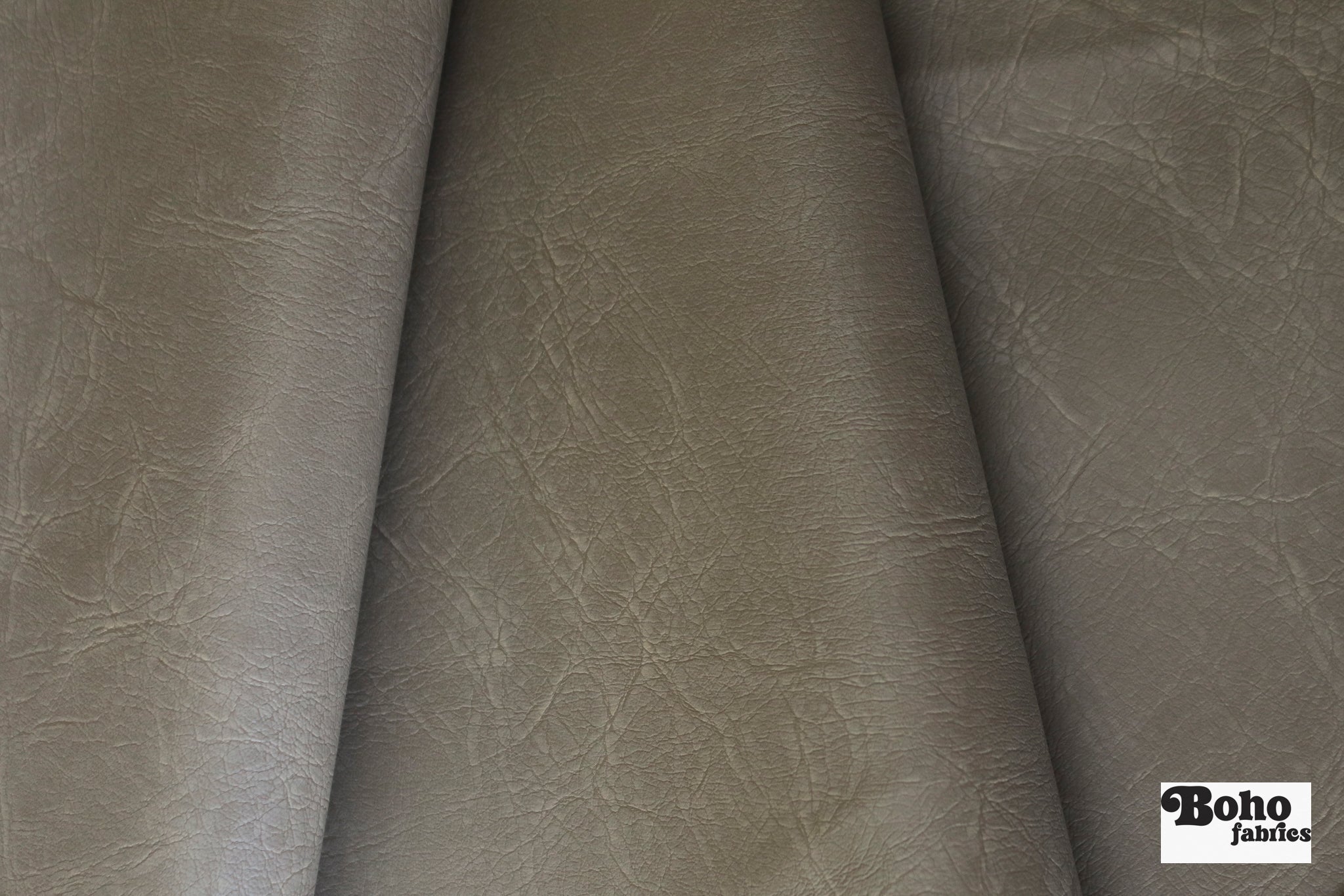 Coleman Doveskin Faux Leather Upholstery Fabric - Boho Fabrics - Home Dec. & Upholstery Fabric