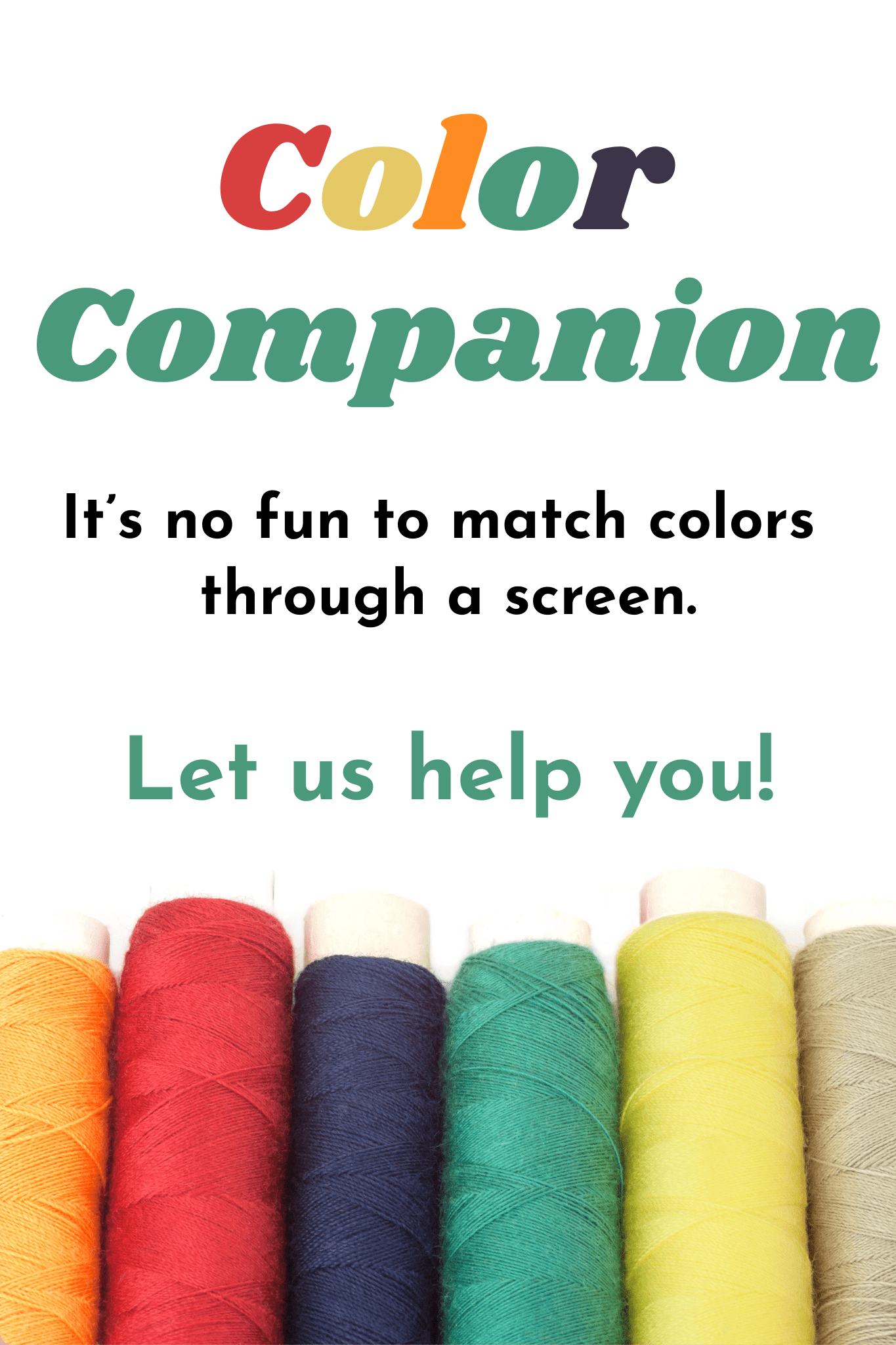 Color Companion – Thread Matching Service for Your Fabric Order - Boho Fabrics - Thread
