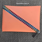 Color Stripes Zipper Tape 5 Nylon Rainbow - 3 Yards - Boho Fabrics - Zippers