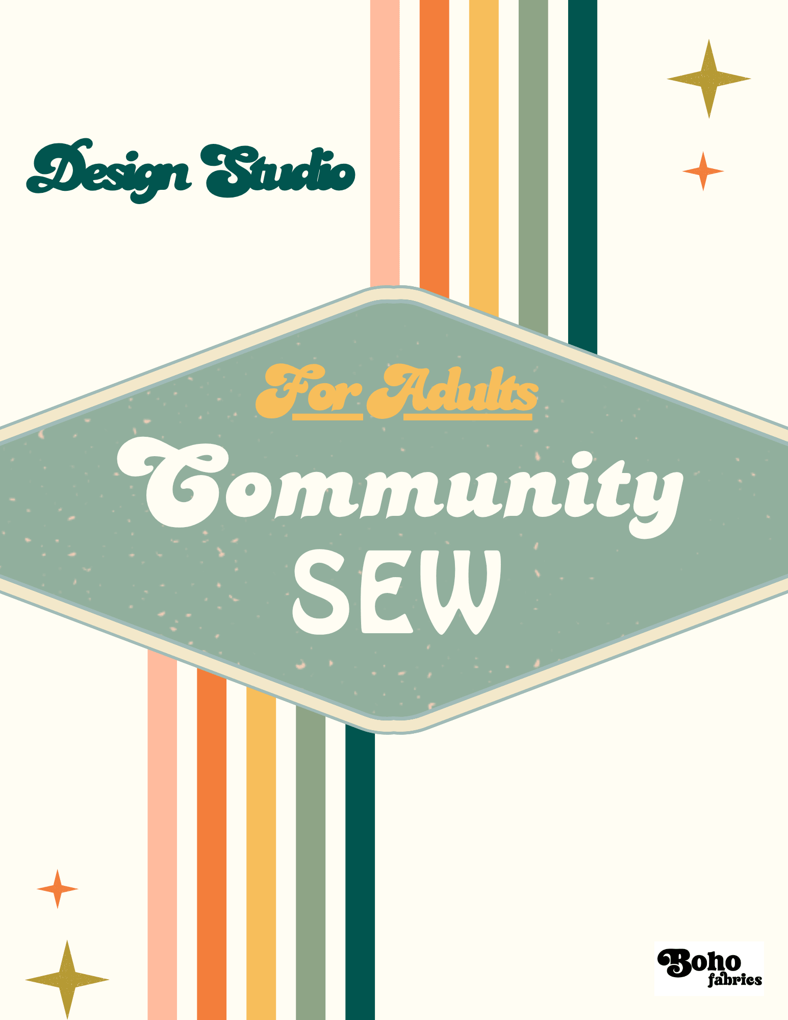 Community Sew (Free!) - Boho Fabrics - Event