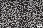 Cool Gray Cheetah Print, Rayon Spandex Jersey Knit Fabric - Boho Fabrics - Rayon Jersey Solid, Knit Fabric