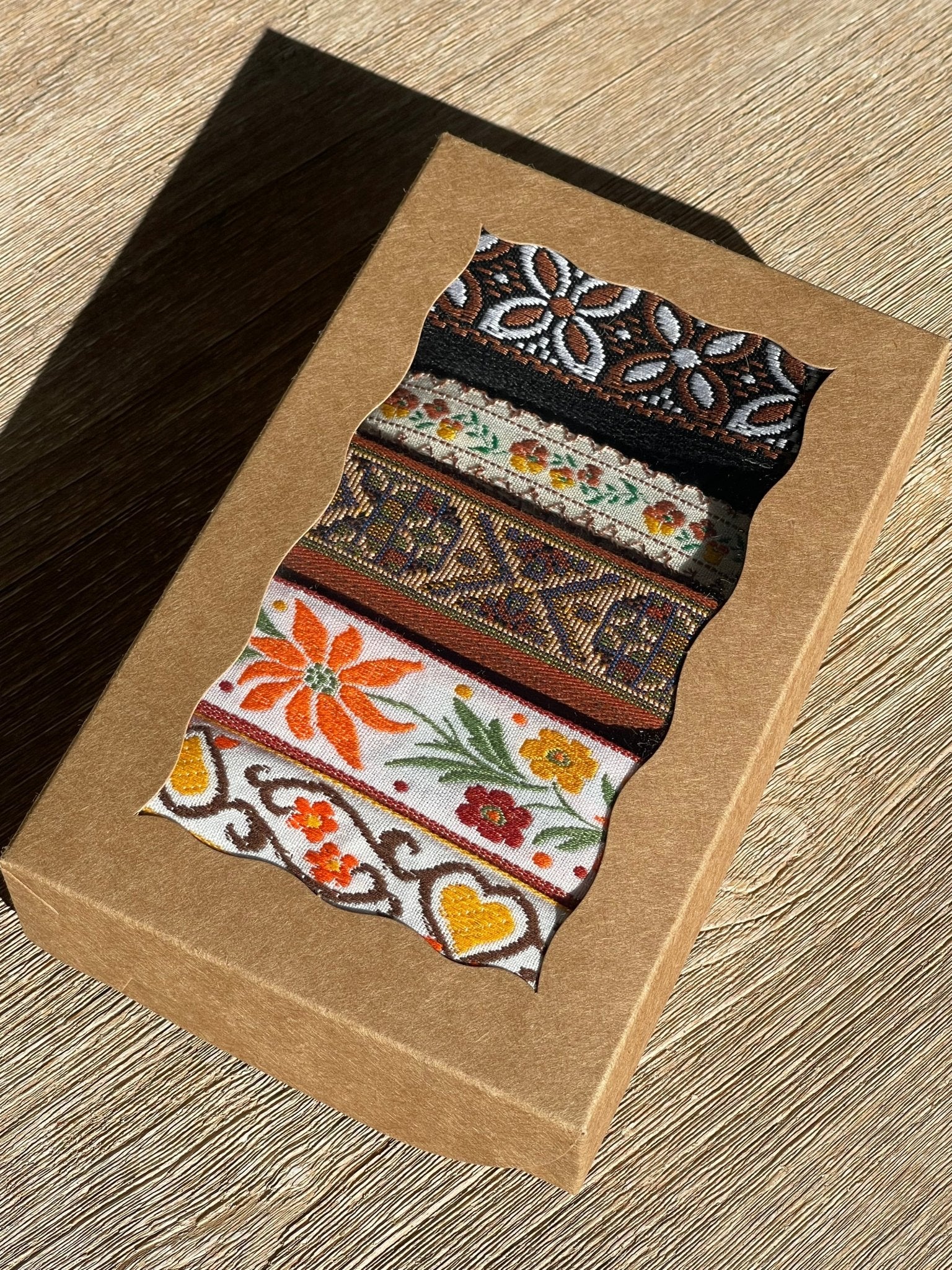 Copper Earth, Trim Gift Set, 15 Yards - Boho Fabrics - Trims