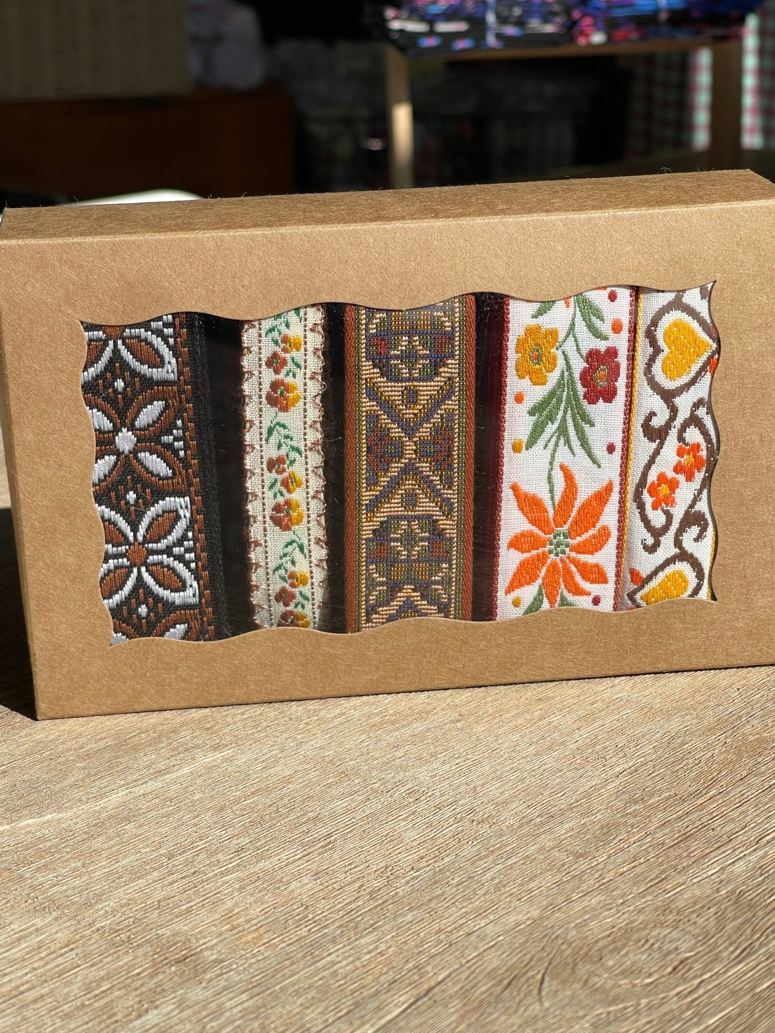 Copper Earth, Trim Gift Set, 15 Yards - Boho Fabrics - Trims