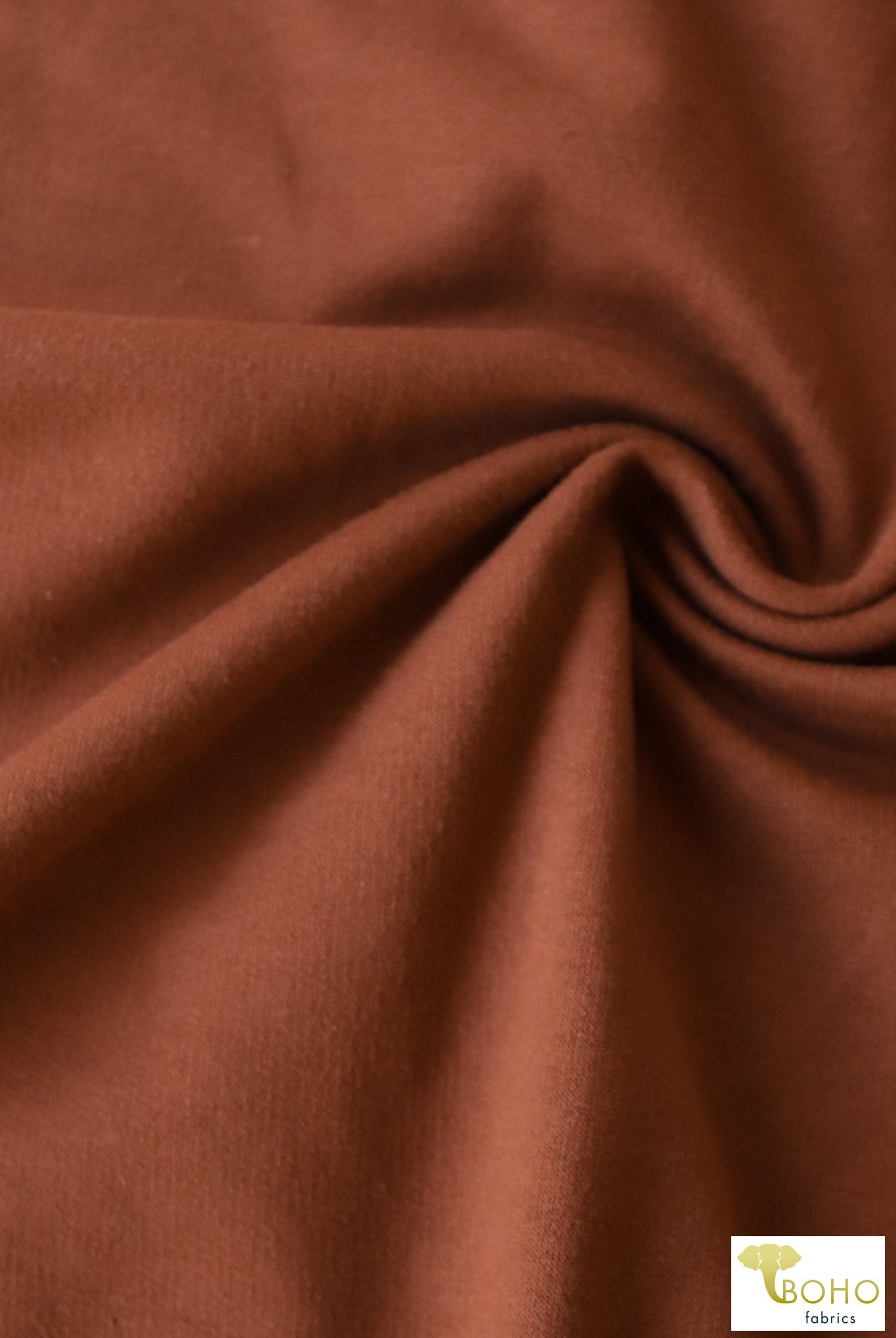 Copper Spice. Cotton French Terry. CLFT-938-BRK - Boho Fabrics