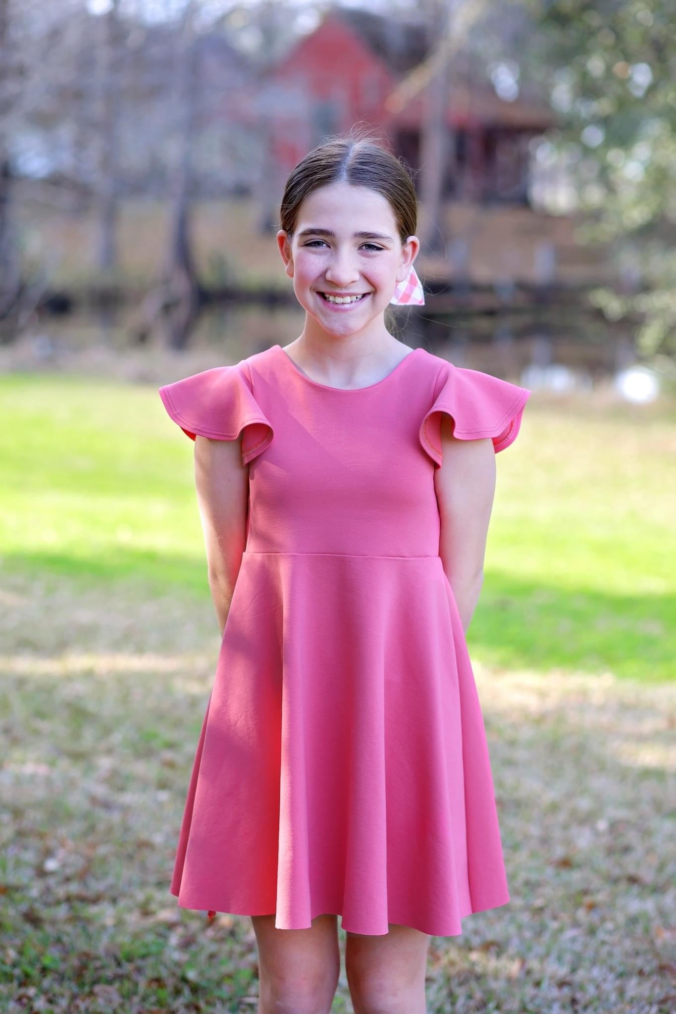 Coral, Ponte Knit - Boho Fabrics