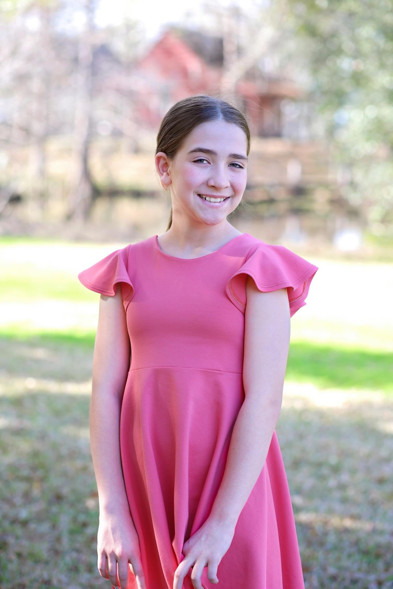 Coral, Ponte Knit - Boho Fabrics