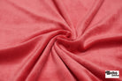 Coral Terry Cloth Knit Fabric - Boho Fabrics - French Terry Solid Knit
