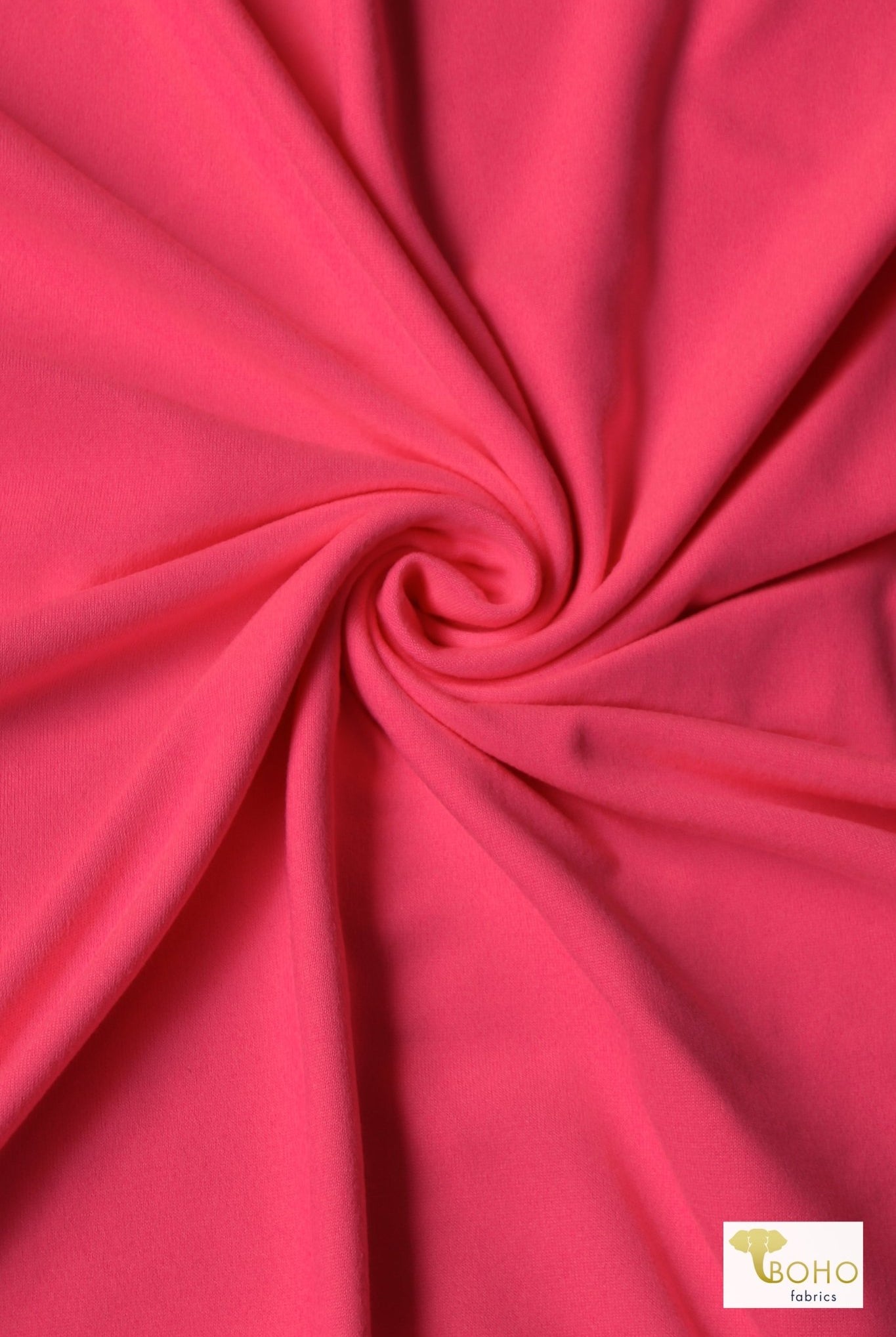 Coraline Pink, Athletic Knit - Boho Fabrics