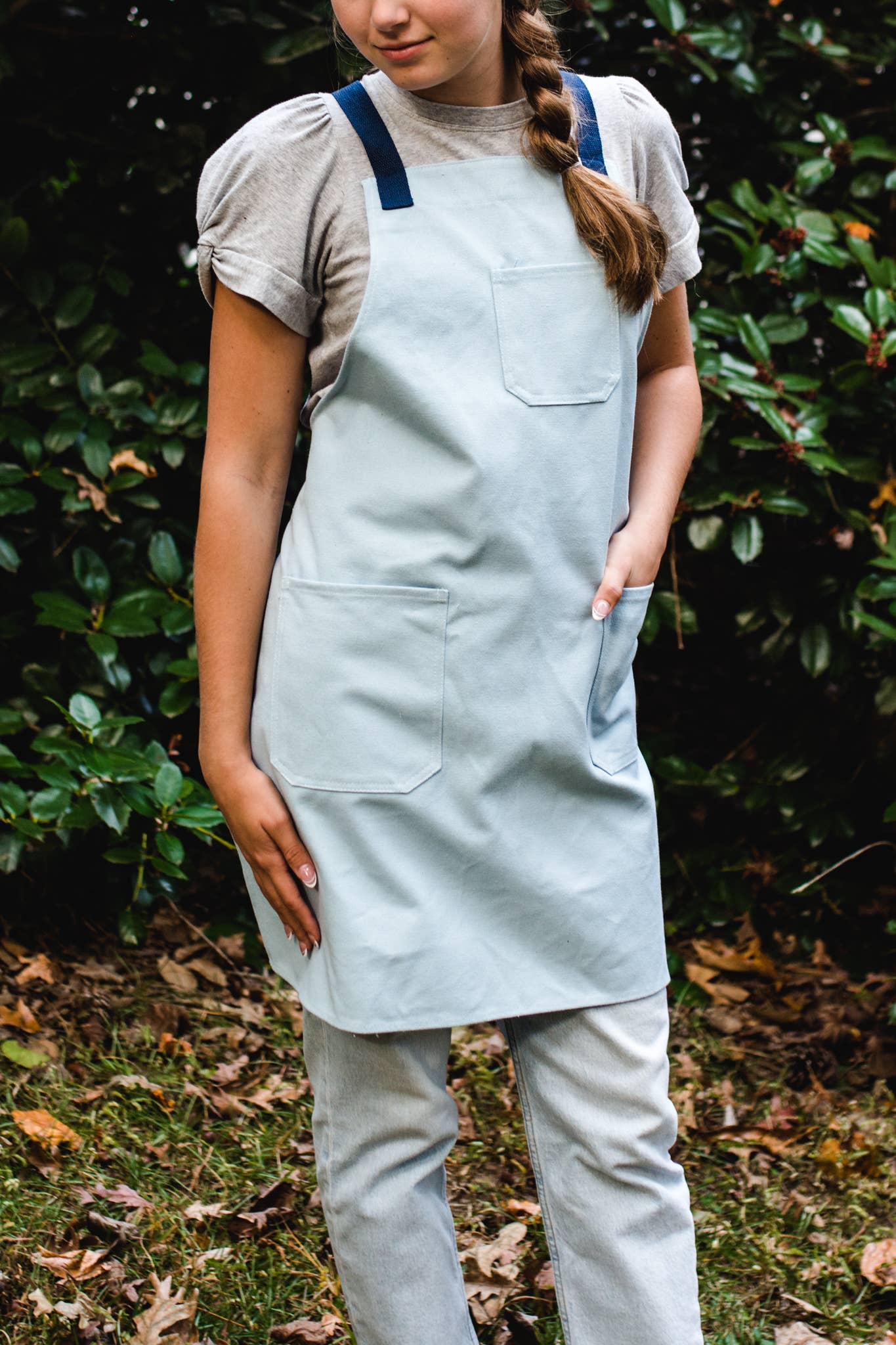 Cotton Canvas Apron - Boho Fabrics - 