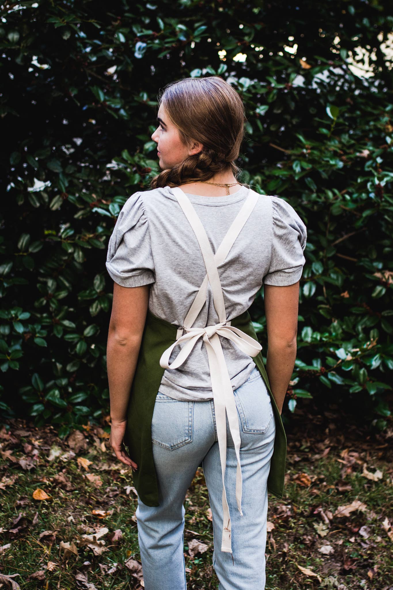 Cotton Canvas Apron - Boho Fabrics - 