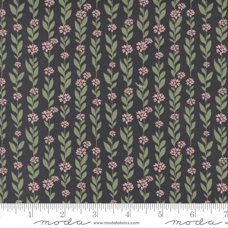 Country Rose Charcoal 5171 17 Moda 1 - Boho Fabrics - Quilting Cotton, Woven