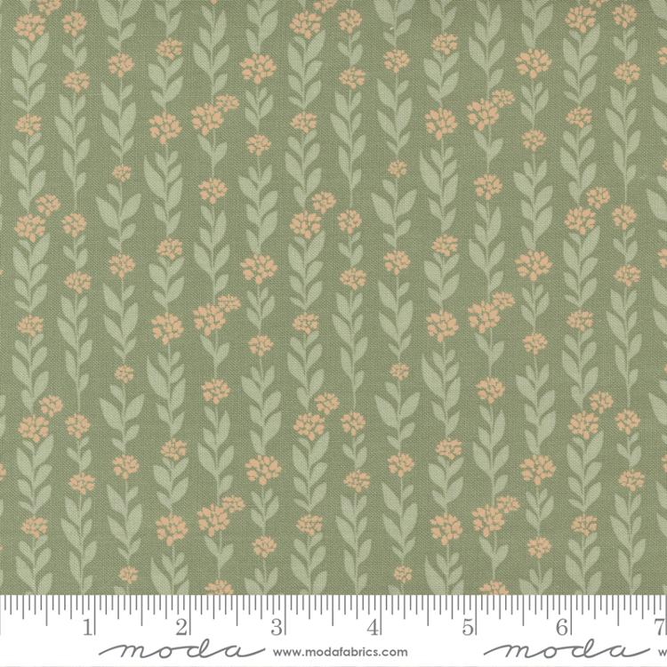 Country Rose Sage 5171 14 Moda 1 - Boho Fabrics - Quilting Cotton, Woven