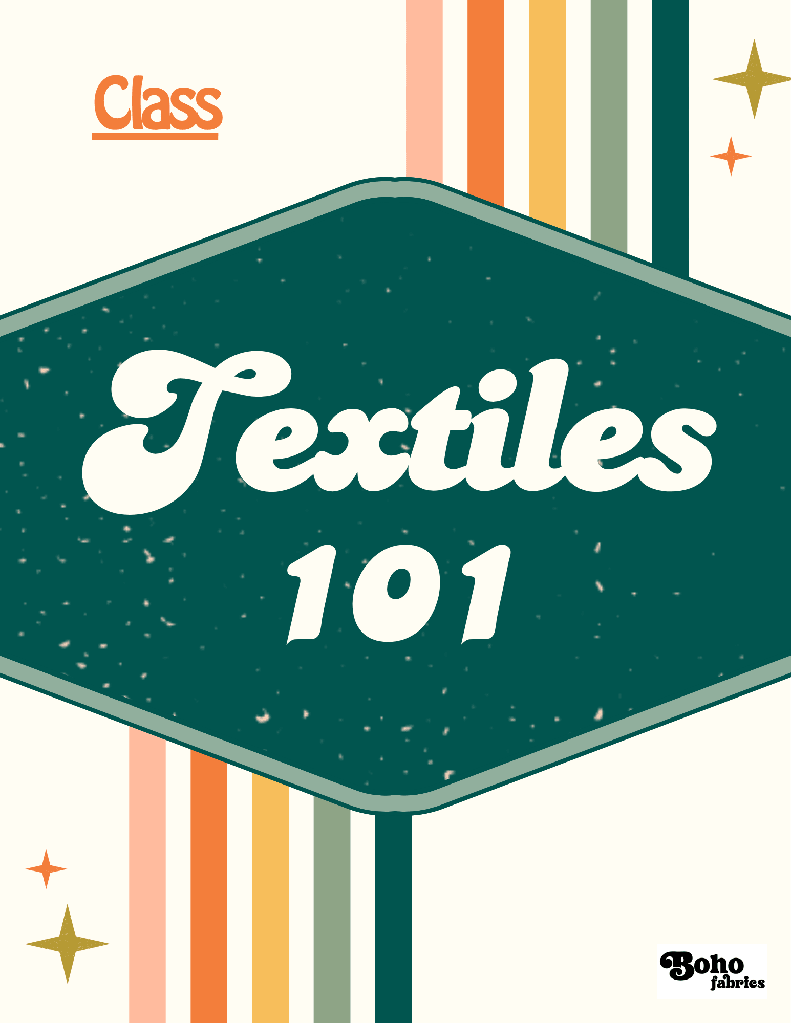 Course: Textiles 101 with Emily - Boho Fabrics - Class