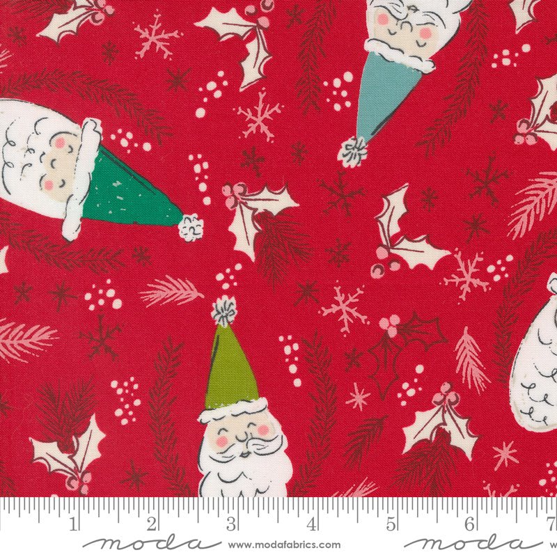 Cozy Wonderland Berry 45590 14 Moda 1 - Boho Fabrics - Quilting Cotton, Woven