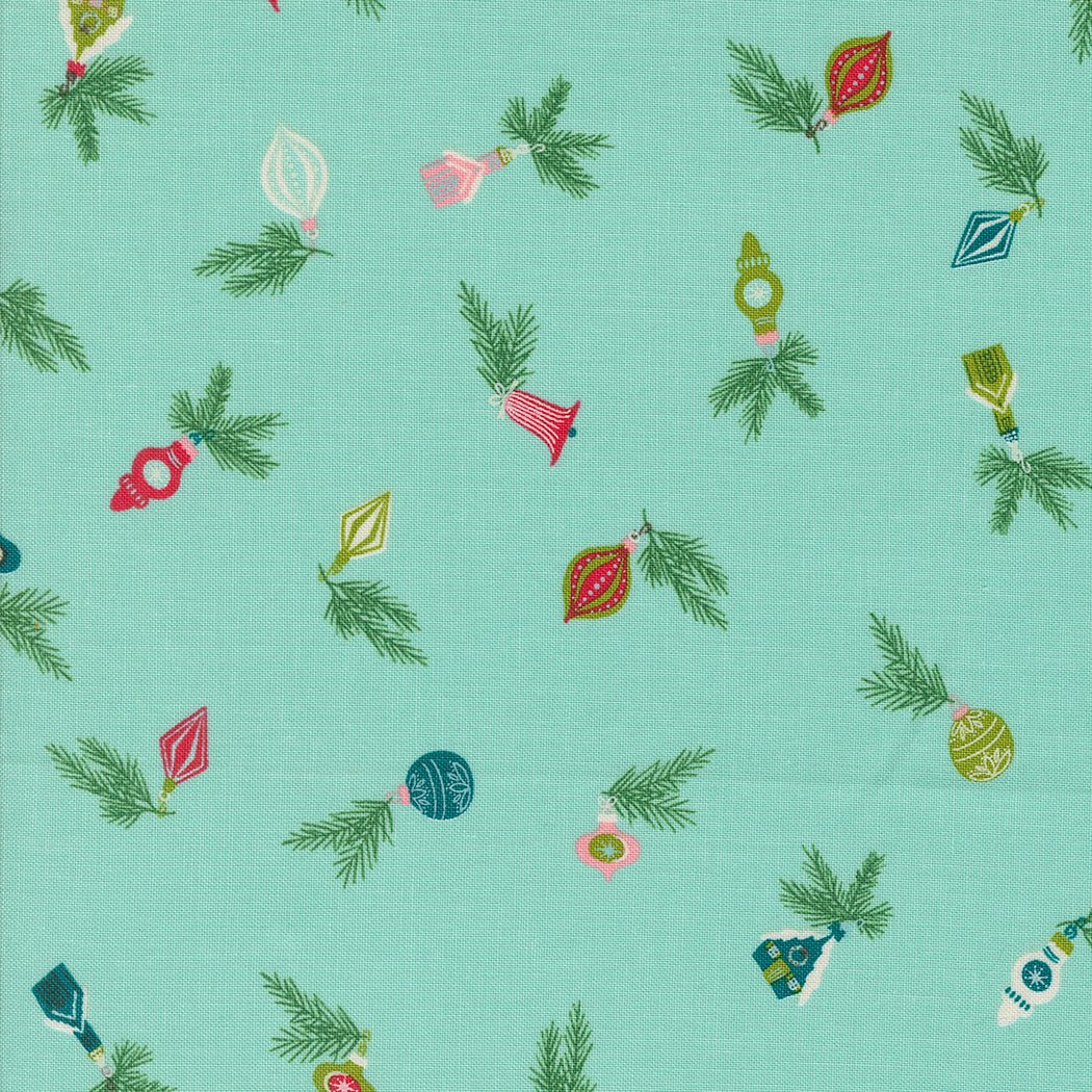 Cozy Wonderland in Icicle by Moda - 100% Cotton Quilting Fabric - 45593 17 - Boho Fabrics - Quilting Cotton, Woven