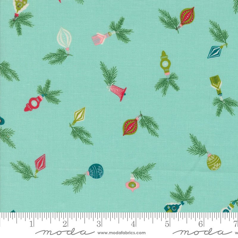 Cozy Wonderland in Icicle by Moda - 100% Cotton Quilting Fabric - 45593 17 - Boho Fabrics - Quilting Cotton, Woven