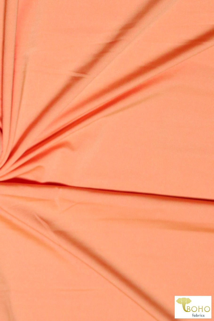 Creamsicle Orange, Swim Solid Knit. S.SWIM-204 - Boho Fabrics
