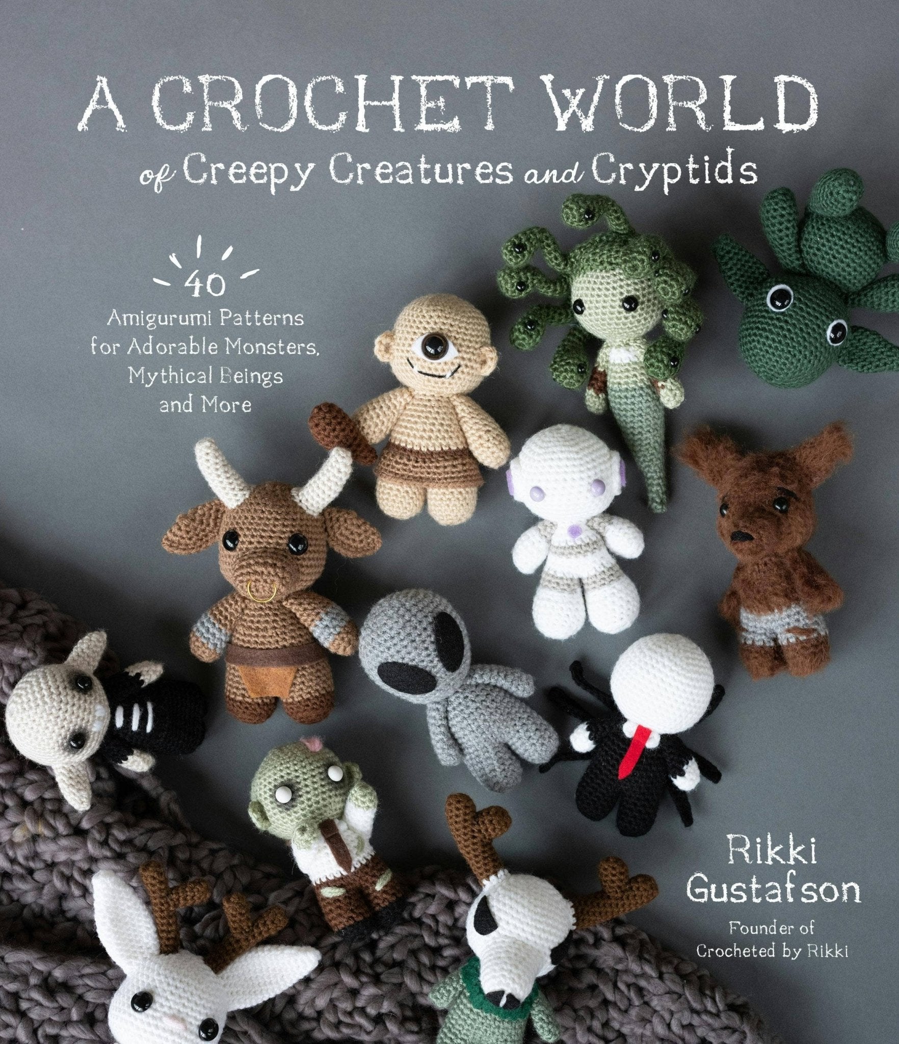 Crochet World Of Creepy Creatures: 40 Amigurumi Patterns - Boho Fabrics - Books
