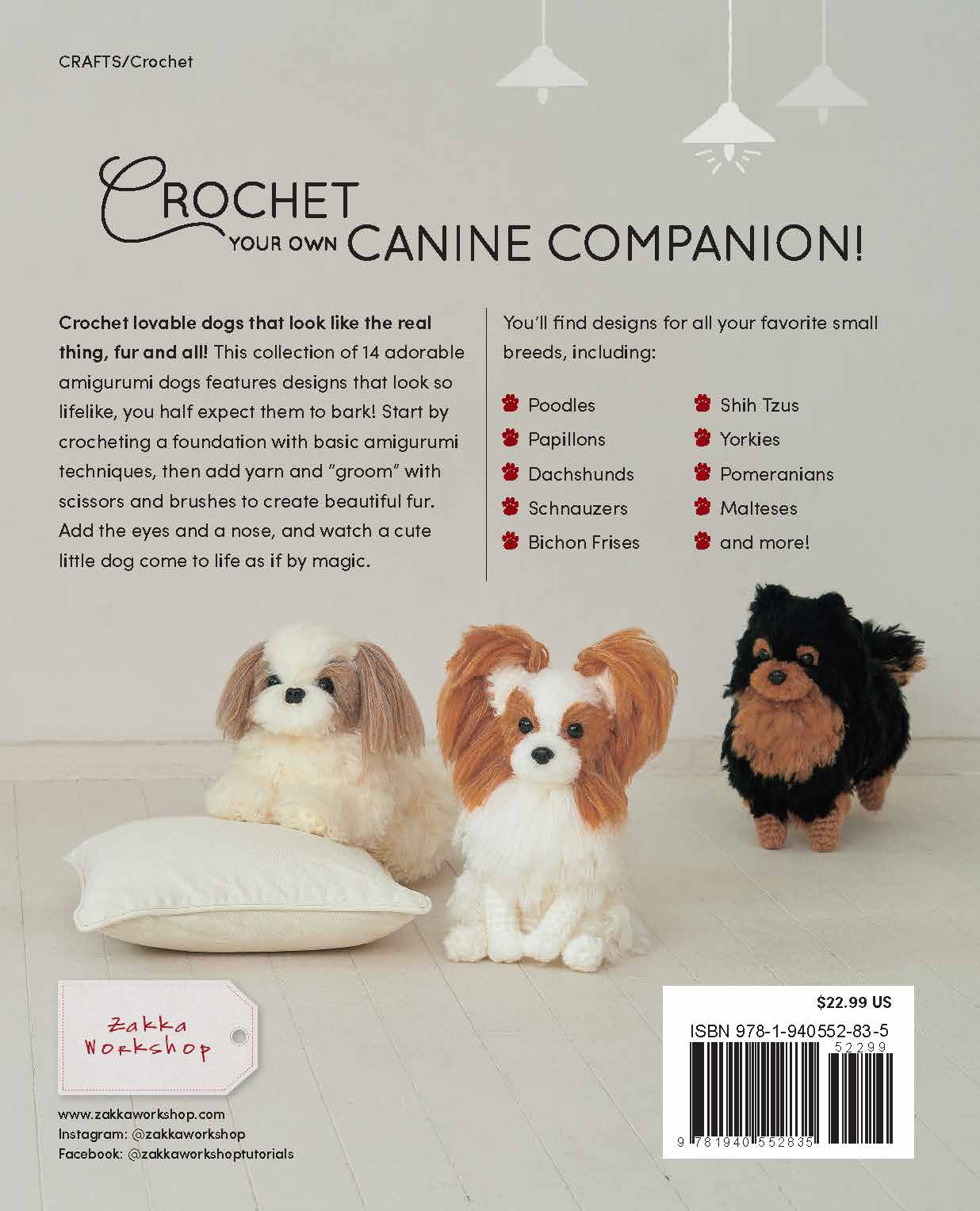Crochet Your Own Dog - Boho Fabrics - Books