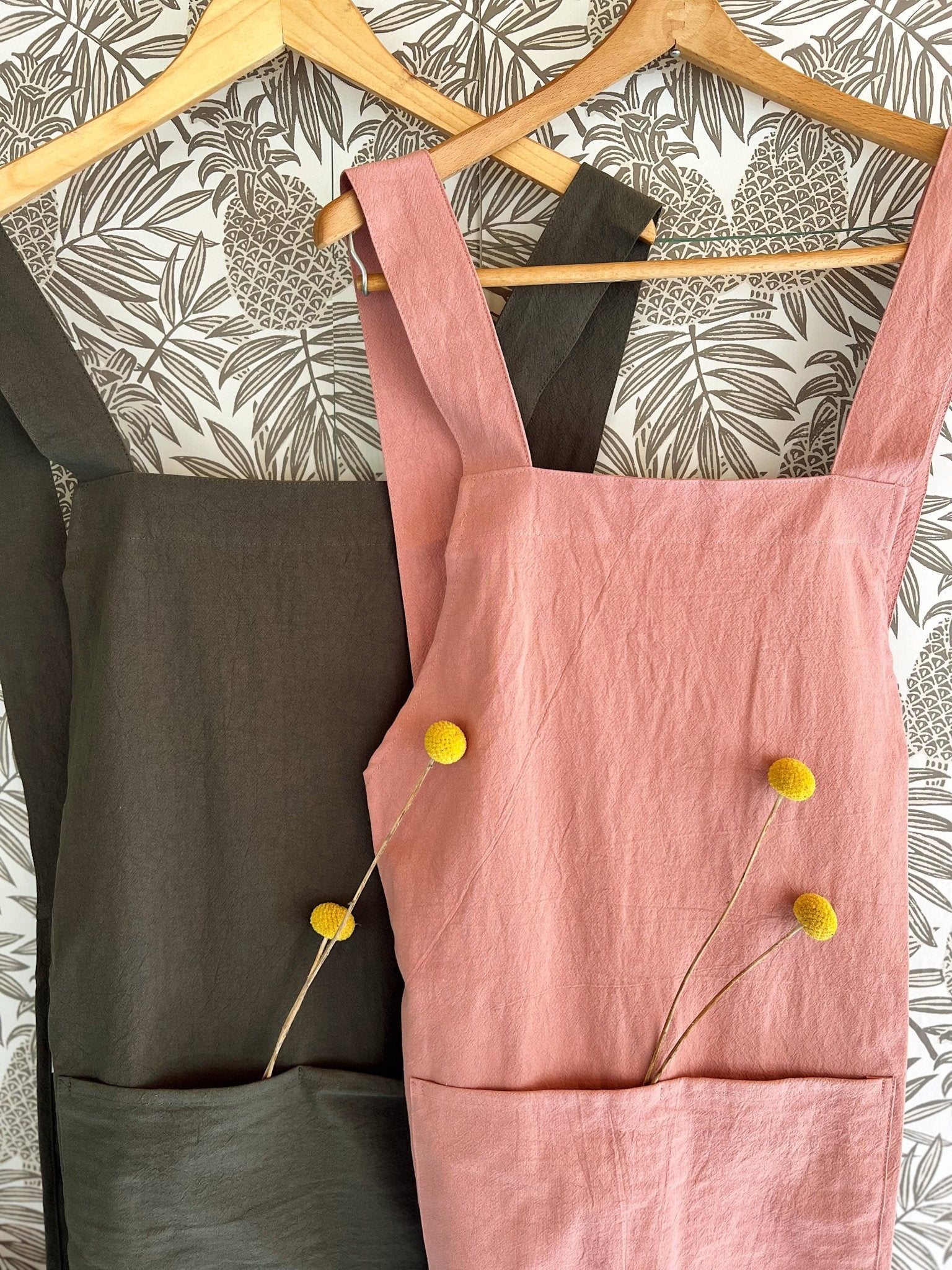 Cross Back Apron - Boho Fabrics - Accessories