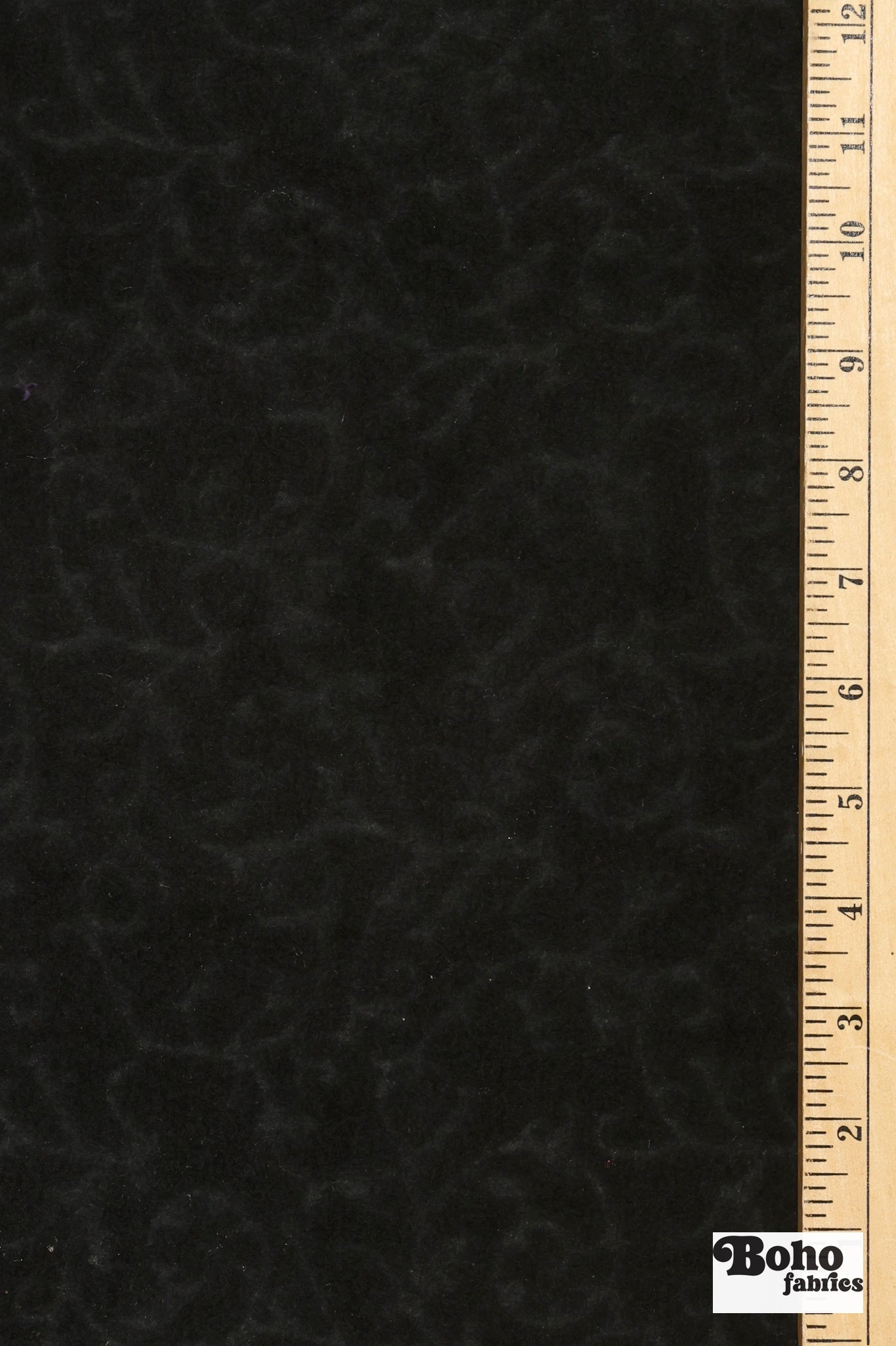 Damask Black, Embossed-Style Knit Fabric - Boho Fabrics - Wool Knit
