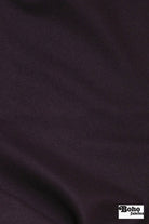 Dark Amethyst Purple Wool Coating Woven Fabric - Boho Fabrics - Wool Coating, Woven