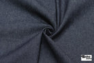 Dark Blue Cotton Denim Woven Fabric - Boho Fabrics - Twill, Woven