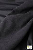 Dark Gray, Fleece Backed, Athletic Knit - Boho Fabrics