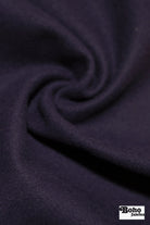 Dark Pansy Purple Wool Coating Woven Fabric - Boho Fabrics - Wool Coating, Woven
