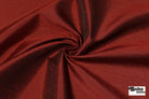 Dark Red Slub Satin Woven Fabric - Boho Fabrics - Special Occasion Fabric