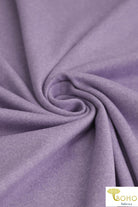 DBP Space Dye: Heather/2-Tone Lilac Purple . Double Brushed Poly Knit Fabric. BP-119-PURP - Boho Fabrics