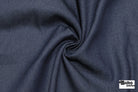Deep Navy Cotton Twill Woven Fabric - Boho Fabrics - Twill, Woven