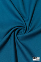 Deep Teal Crepe Woven Fabric - Boho Fabrics - Special Occasion Fabric