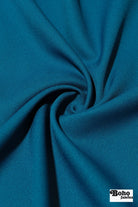 Deep Teal Crepe Woven Fabric - Boho Fabrics - Special Occasion Fabric