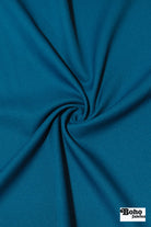 Deep Teal Crepe Woven Fabric - Boho Fabrics - Special Occasion Fabric