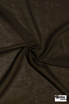 Deep Umber, Voile Woven Fabric - Boho Fabrics - Woven, Fabric