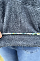 Denim Blue Heather, High Loft Fleece Fabric by Polartec - Boho Fabrics - Performance Fabrics