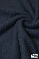 Denim Blue Heather, High Loft Fleece Fabric by Polartec - Boho Fabrics - Performance Fabrics