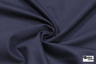 Denim Blue Wool Suiting Woven Fabric - Boho Fabrics - Woven, Fabric